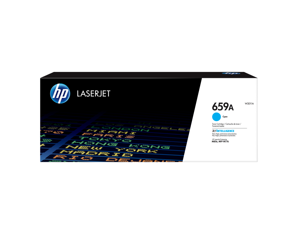 HP LaserJet Cartucho de tóner Original 659A cian