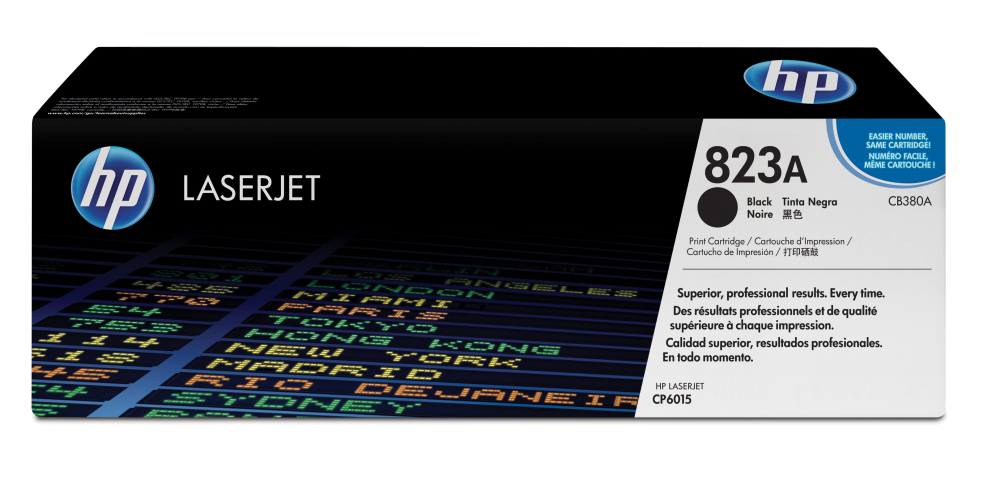 HP Cartucho de tóner original LaserJet 823A preto