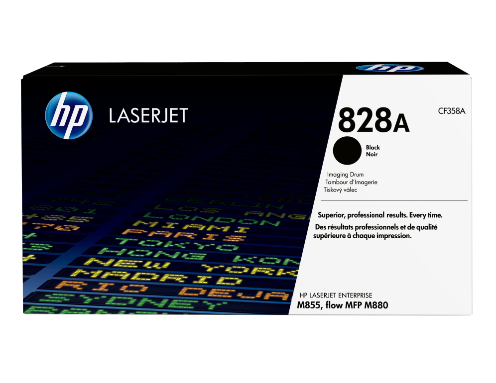 HP Tambor de imágenes LaserJet 828A preto