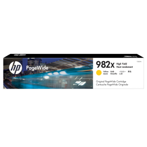 HP Cartucho PageWide 982X Original de alta capacidad amarillo