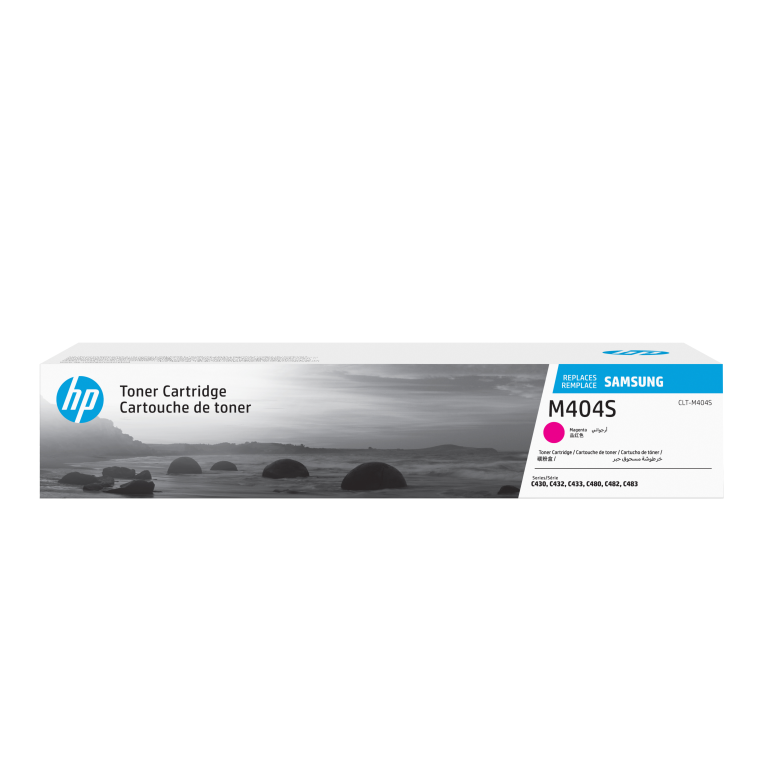 Samsung Cartucho de Tóner Original HP CLT-M404S magenta