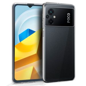 Capa COOL silicone para Xiaomi Poco M5 (Transparente)