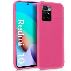 Capa COOL silicone para Xiaomi Redmi 10 / Redmi 10 2022 (Rosa)