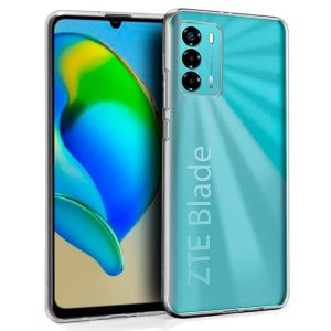 Capa COOL silicone para ZTE Blade V40 Vita / Blade A72 (Transparente)
