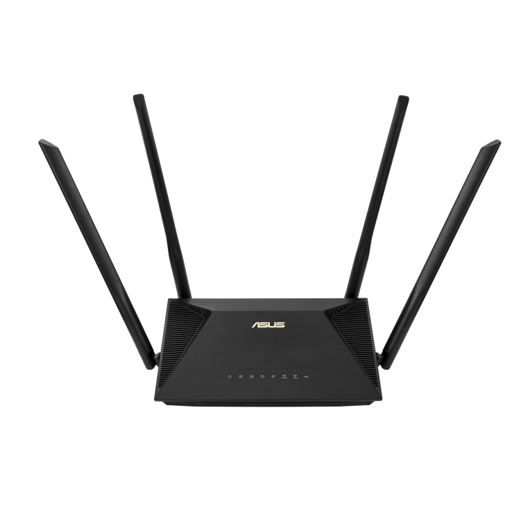 ASUS RT-AX53U router Inalâmbrico Gigabit Ethernet Doble banda (2,4 GHz / 5 GHz) preto
