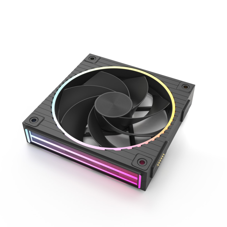 Zalman ZM-DF120R Placa base Ventilador 12,4 cm preto 1 peça(s)