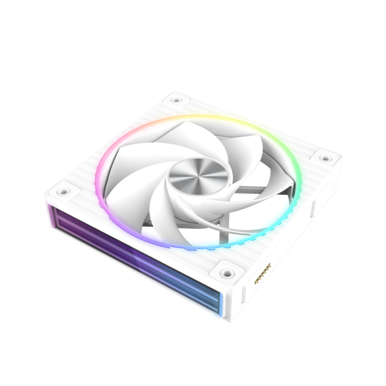 Zalman ZM-DF120R Placa base Ventilador 12,4 cm branco 1 peça(s)