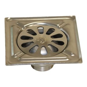 Ralo para pátio, inox, marine, 30 x 30 cm