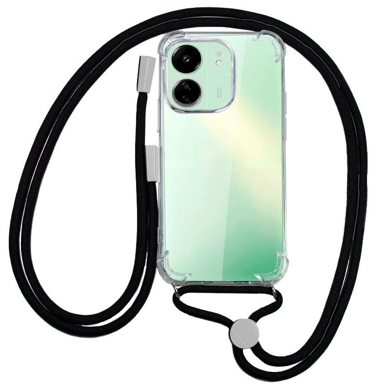 Capa COOL para Xiaomi Redmi 13C / 13C 5G / Poco C65 Cordón preto