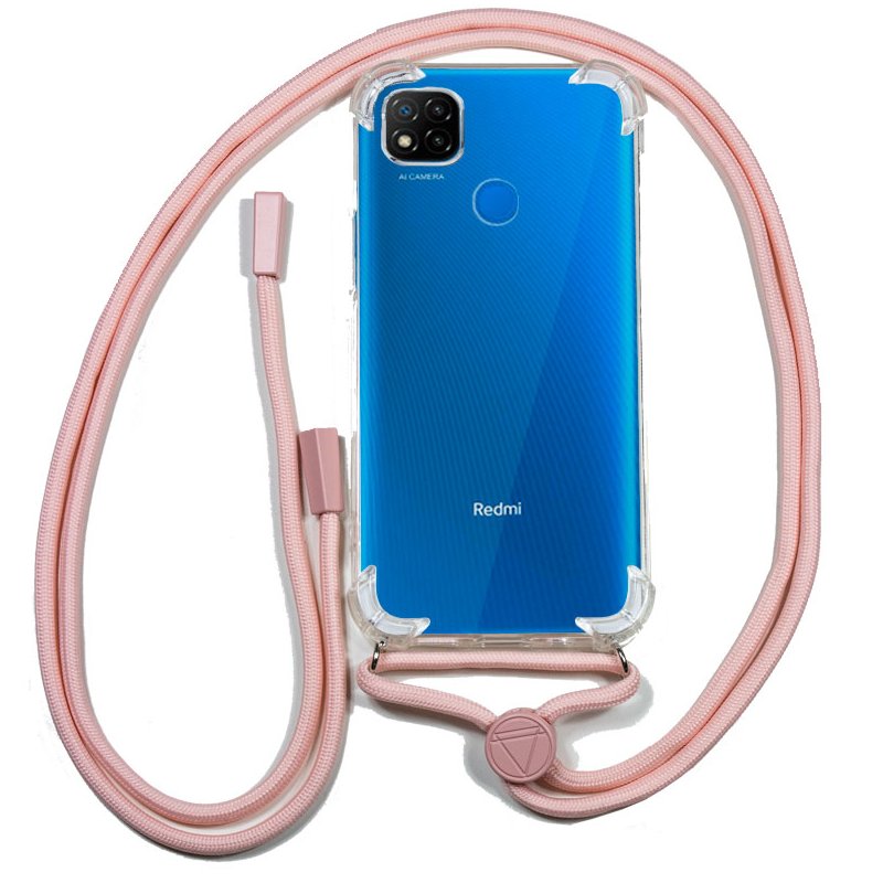Capa COOL para Xiaomi Redmi 9C / 10A Cordón Rosa
