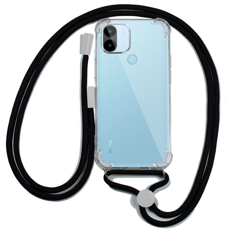 Capa COOL para Xiaomi Redmi A1 Plus / A2 Plus Cordón preto