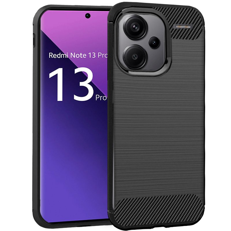 Capa COOL para Xiaomi Redmi Note 13 Pro Plus 5G Carbón preto