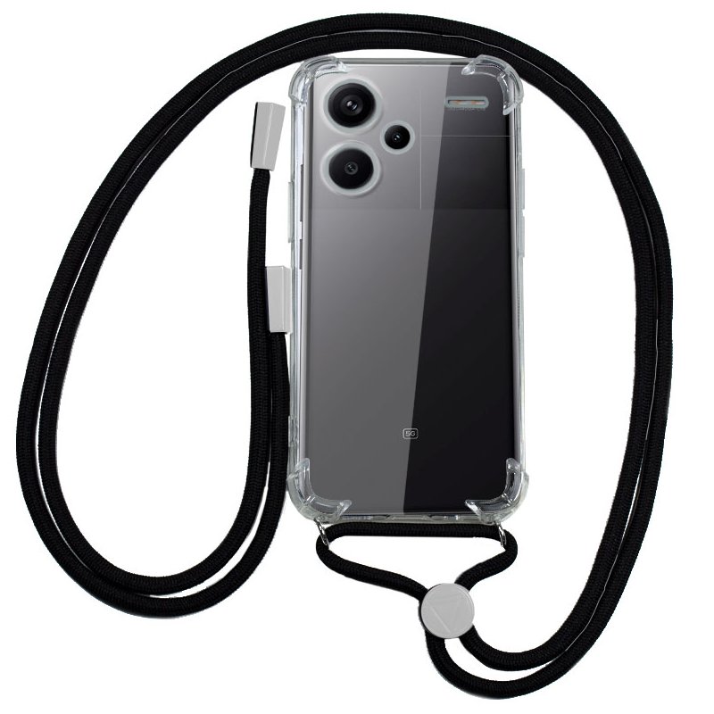 Capa COOL para Xiaomi Redmi Note 13 Pro Plus 5G Cordón preto