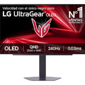 LG 27GX704A-B Ecrã para PC 68,6 cm (27") 2560 x 1440 Pixeles Quad HD OLED preto