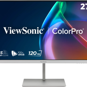 Viewsonic VP Series VP2766-2K-W Ecrã para PC 68,6 cm (27") 2560 x 1440 Pixeles Quad HD LED branco , Prata