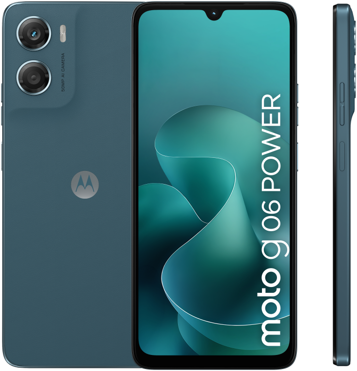 Motorola moto g06 power 17,5 cm (6.88") SIM doble Android 15 4G USB Tipo C 8 GB 256 GB 7000 mAh azul