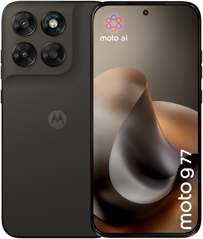 Motorola moto g77 17,3 cm (6.8") Ranura híbrida Dual SIM Android 16.0 5G USB Tipo C 8 GB 512 GB 5200 mAh preto