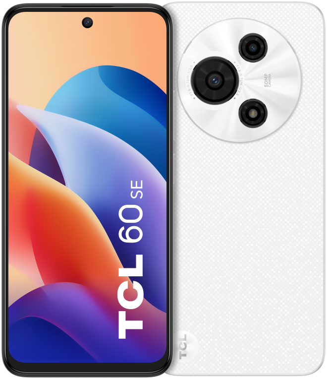 TCL 60 SE 16,9 cm (6.67") SIM doble Android 15 4G USB Tipo C 8 GB 512 GB 5200 mAh branco