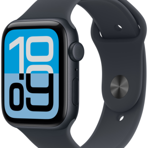 Apple Watch SE (3nd generation) 4,52 cm (1.78") OLED 44 mm Digital 368 x 448 Pixeles Ecrã táctil 5G preto  Wifi GPS (satélite)
