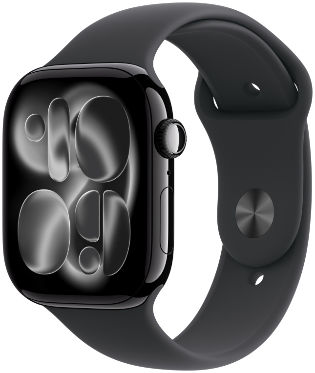 Apple Watch Series 11 OLED 46 mm Digital 416 x 496 Pixeles Ecrã táctil 5G preto Wifi GPS (satélite)