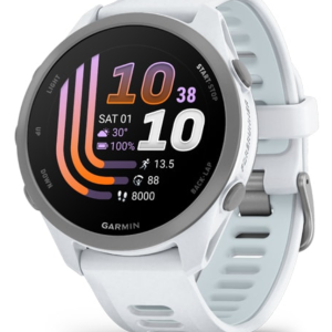 Garmin Forerunner 170 3,05 cm (1.2") AMOLED 30 mm Digital 390 x 390 Pixeles Ecrã táctil branco  GPS (satélite)