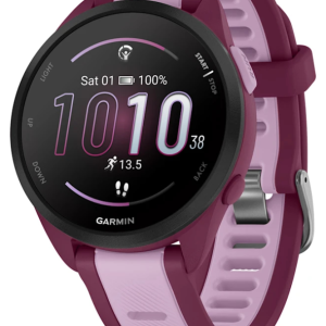 Garmin Forerunner 165 Music 3,05 cm (1.2") AMOLED 43 mm Digital 390 x 390 Pixeles Ecrã táctil Púrpura GPS (satélite)