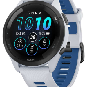 Garmin Forerunner 265 3,3 cm (1.3") AMOLED 46 mm Digital 416 x 416 Pixeles Ecrã táctil preto , branco Wifi GPS (satélite)