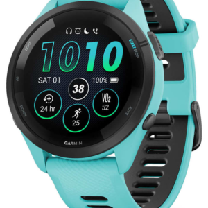 Garmin Forerunner 265 3,3 cm (1.3") AMOLED 46 mm Digital 416 x 416 Pixeles Ecrã táctil preto , azul   Wifi GPS (satélite)