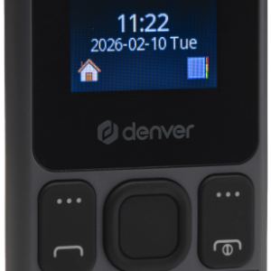Denver FAS-1880L smartphones 4,5 cm (1.77") USB tipo A 800 mAh preto