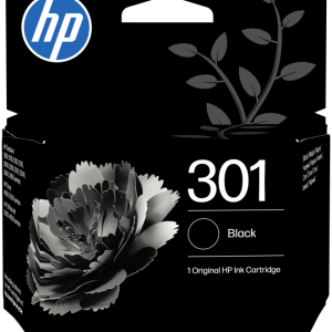 HP Cartucho de tinta original 301 preto