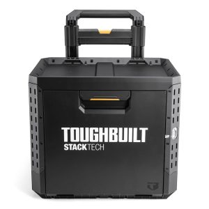 Caixa de ferramentas com rodas de 1 gaveta com fecho, stacktech, 53 x 40,5 x 67 cm