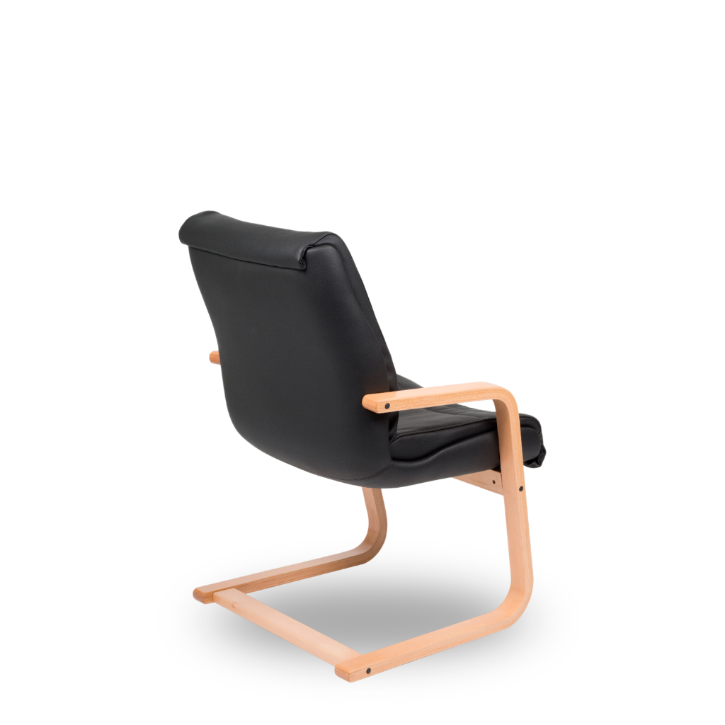 Cadeira de Direção CONFORTO WOOD com Base em Madeira de Faia - Image 4