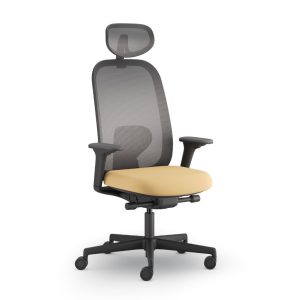 Cadeira Ergonómica SIRIUS em Rede com Braços 4D
